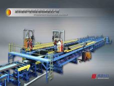 JBH全自動波浪腹板H型鋼焊接生產線