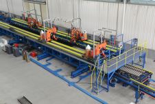 波浪腹板H型鋼焊接生產線