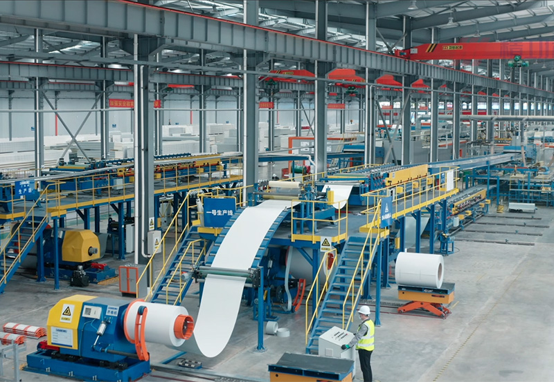 聚氨酯冷庫板生產(chǎn)線