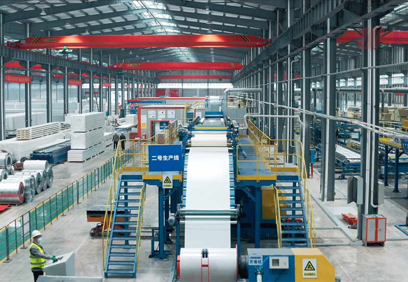 聚氨酯保溫板生產線